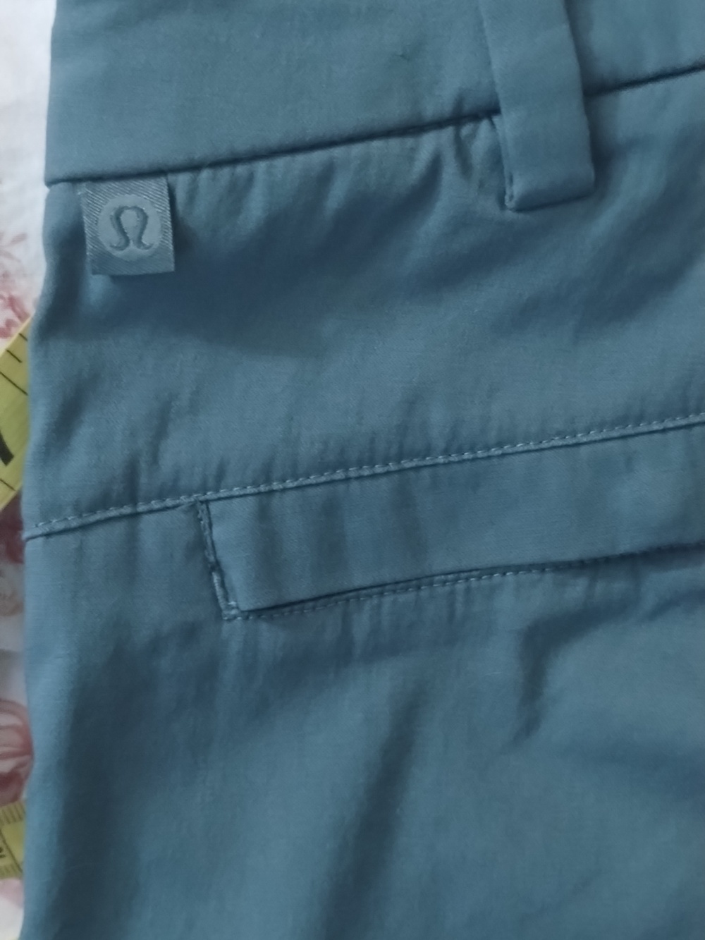 lululemon athletica Men's Teal Chinos - Picture 3 of 4